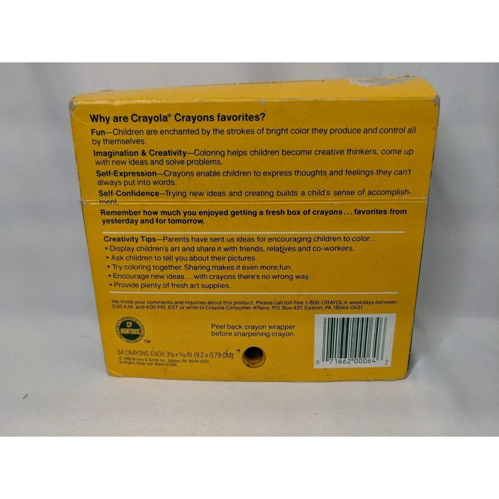 Crayola Crayon Lot Vintage 48 64‎ Set 1988 1994